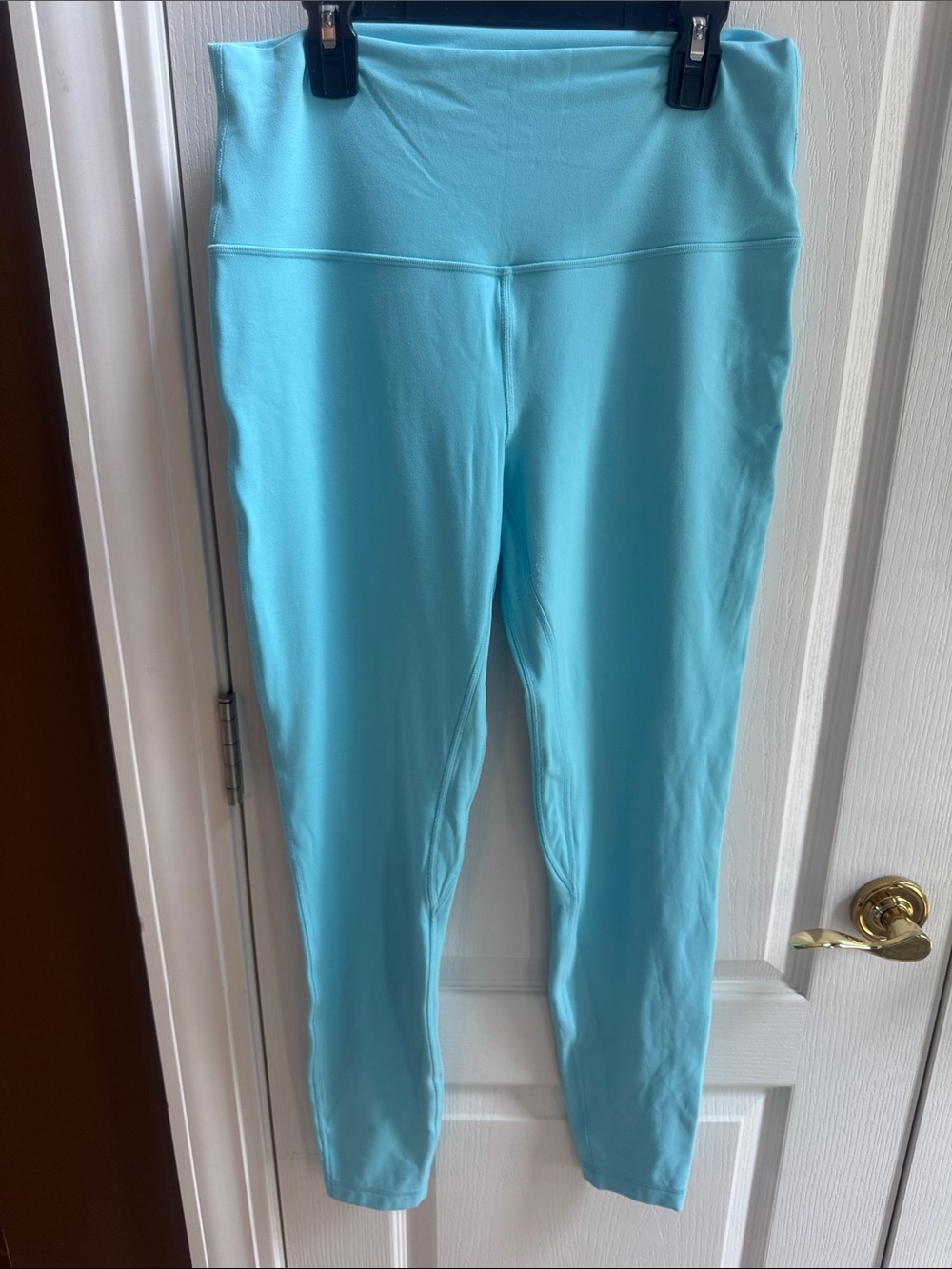 lululemon athletica Girls' Aqua Leggings